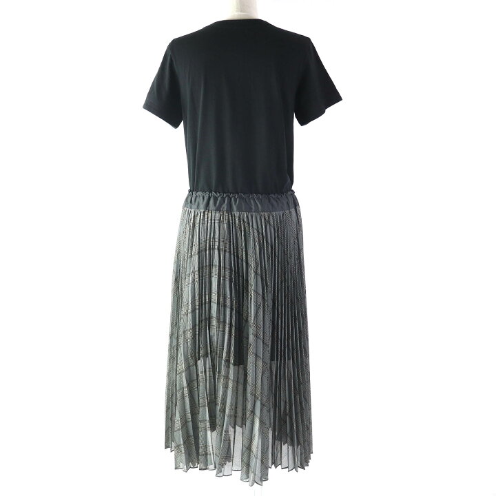 楽天市場】極美品△Sacai サカイ 2022年製 22-05992 グレンチェック柄  