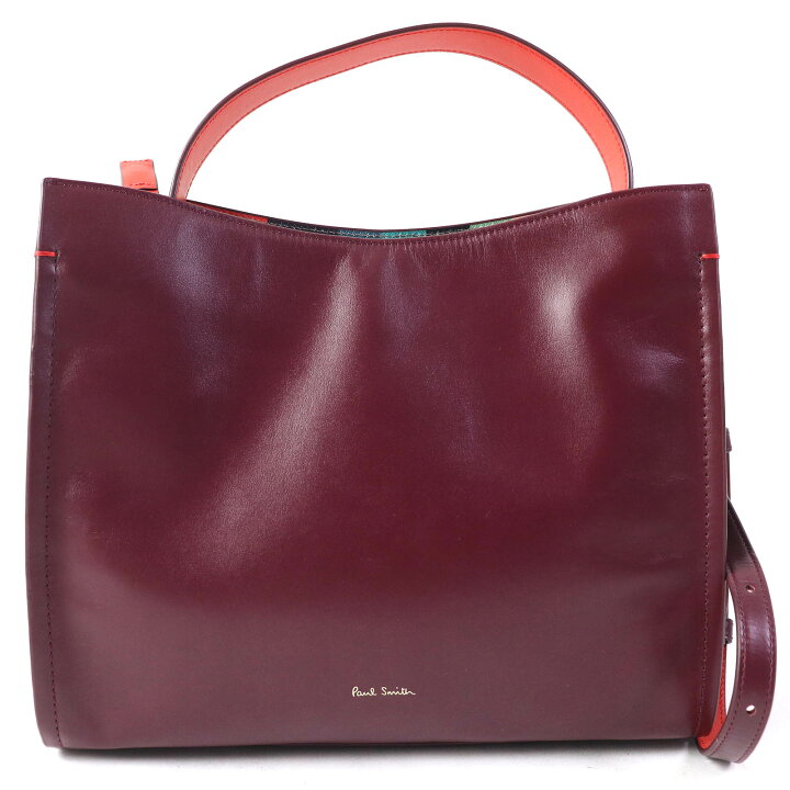 楽天市場】極美品△Paul Smith ポールスミス 22AW サプルレザー 2WAY  