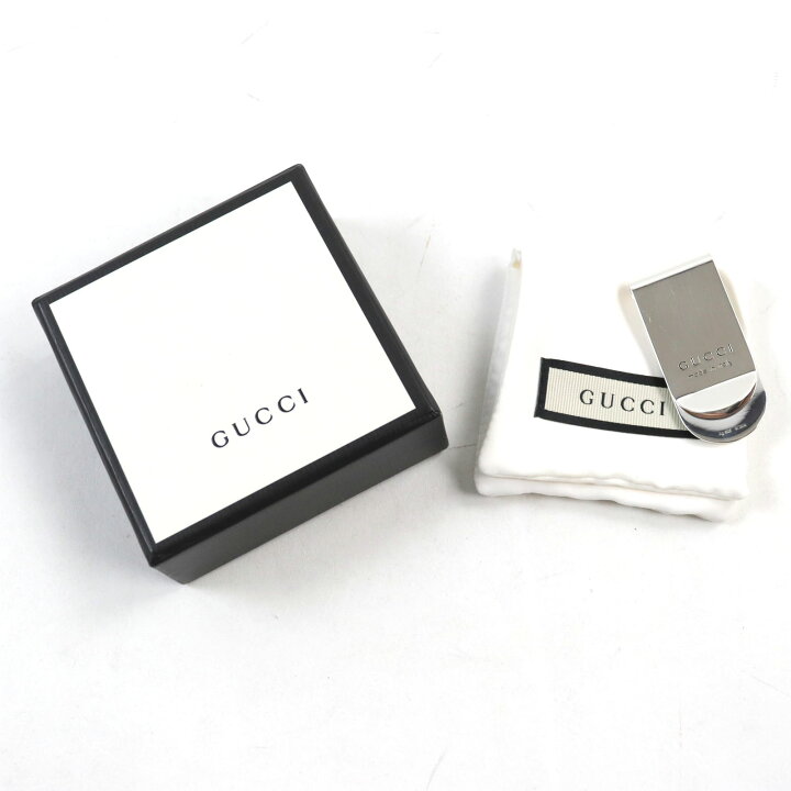 楽天市場】美品○GUCCI グッチ 456907 AG925 ロゴ刻印入り 蜂/BEE 