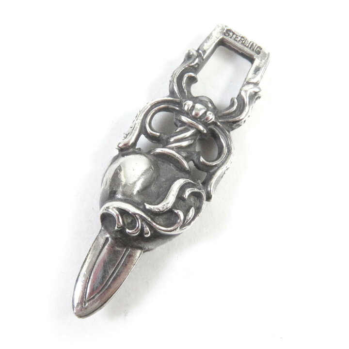 楽天市場】美品□CHROME HEARTS クロムハーツ SV925 ダガーハート 