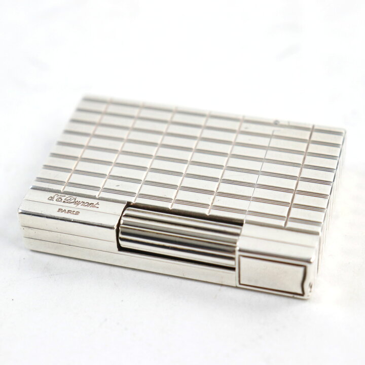 楽天市場】良品○Dupont デュポン ギャッツビー ロゴ刻印入り スクエア  