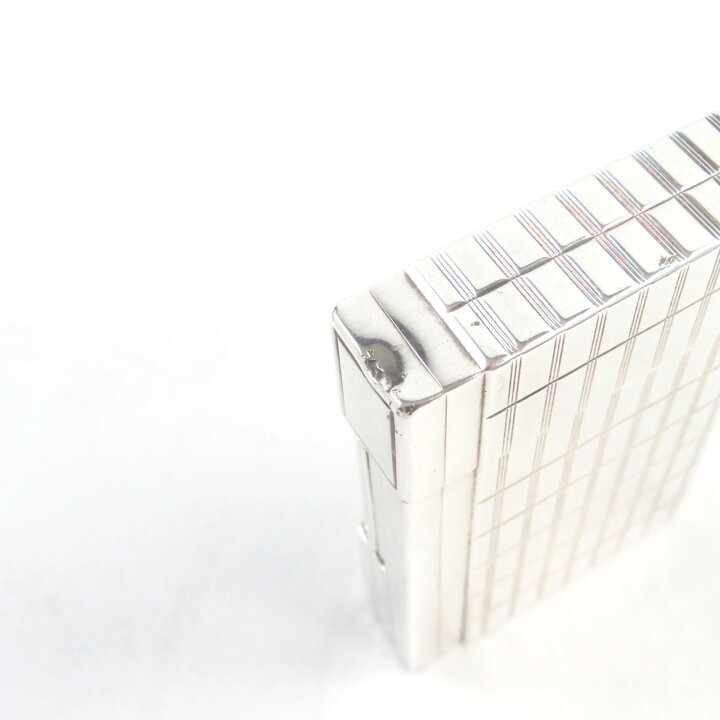 良品▽Dupont デュポン ギャッツビー ラッカー スクエア ロゴ刻印入り  