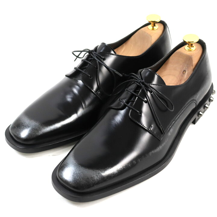 JIMMY CHOO(ジミーチュウ) シューズ 43 メンズ STEFAN 黒 スタッズ  