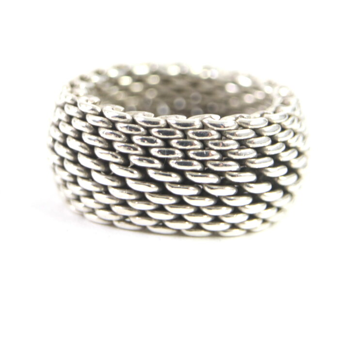 楽天市場】美品▽TIFFANY&Co. ティファニー サマセット SV925 メッシュ 