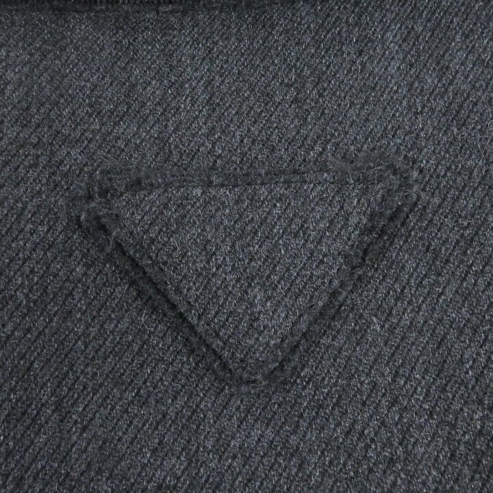 楽天市場】極美品□PRADA プラダ 23AW SGC362 トライアングルロゴ 
