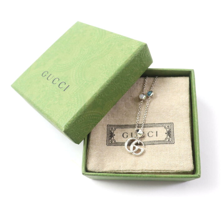 楽天市場】美品☆GUCCI グッチ 527399 ダブルG マザーオブパール  