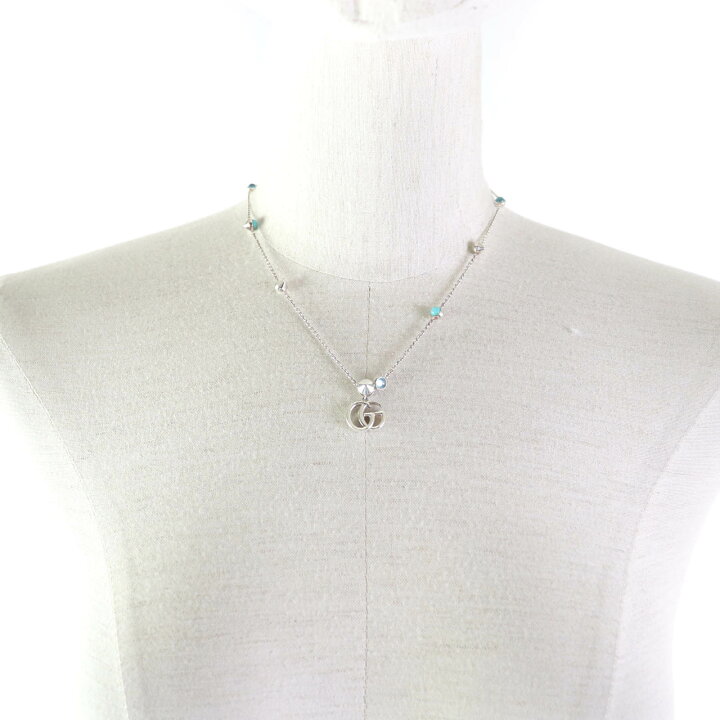 楽天市場】美品☆GUCCI グッチ 527399 ダブルG マザーオブパール  