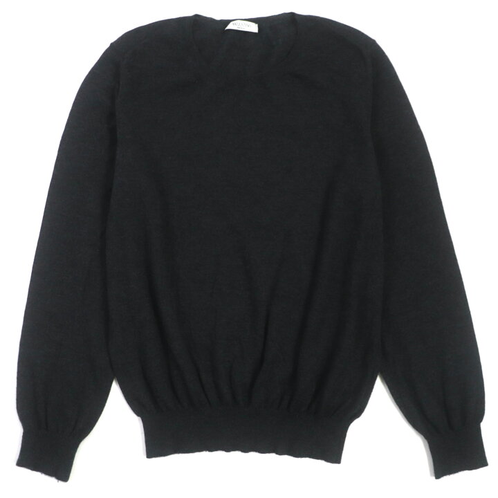 楽天市場】美品▽VALENTINO ヴァレンティノ カシミヤ100% クルーネック  