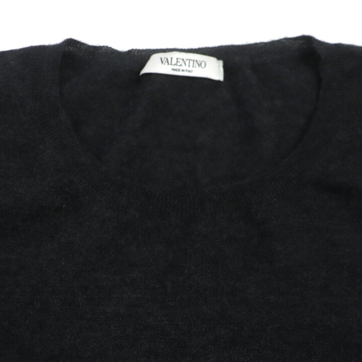 楽天市場】美品▽VALENTINO ヴァレンティノ カシミヤ100% クルーネック  