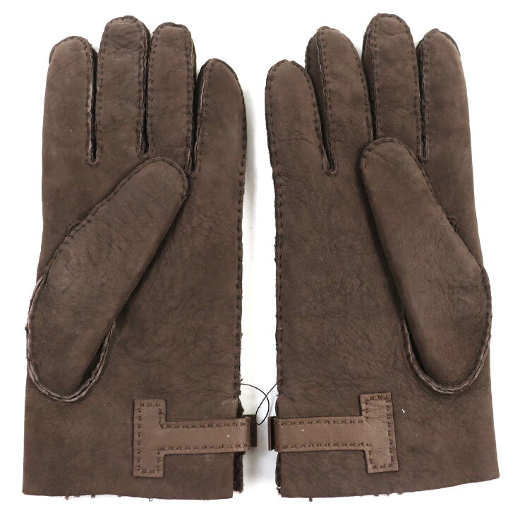 楽天市場】未使用品△HERMES エルメス 072038G GANTS HOMME PHILIPPE 