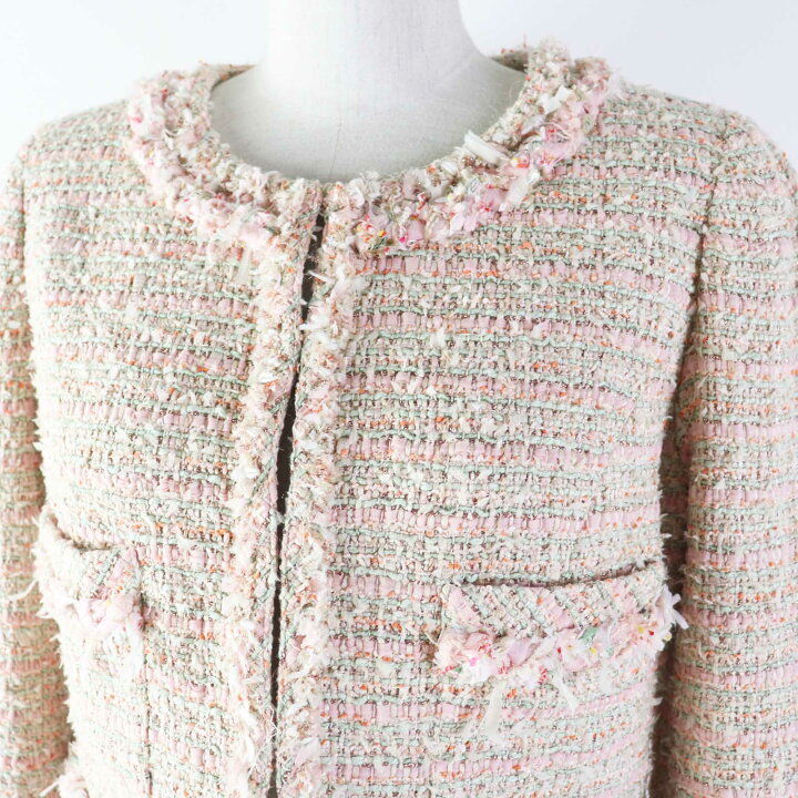 楽天市場】未使用品◎Rene ルネ 6013030 TISSUE社製 リボンツイード  