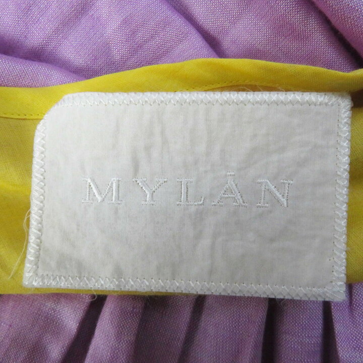 楽天市場】極美品◎MYLAN マイラン 21SS Side Button Dress リネン 