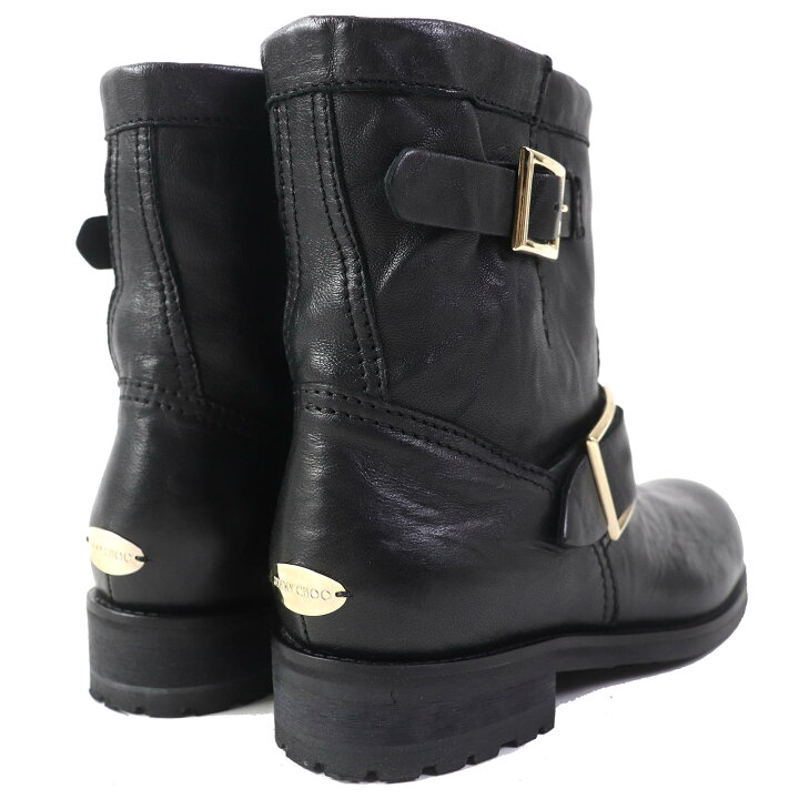 楽天市場】美品△JIMMY CHOO ジミーチュウ BIKER レザー バイカー 