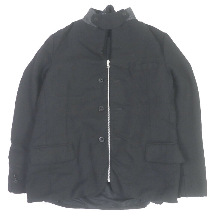 楽天市場】美品□Sacai サカイ 20AW 20-02386M Solid Shrivel Jacket 
