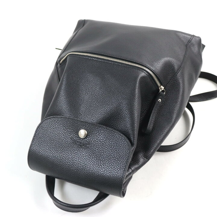 楽天市場】美品☆Longchamp ロンシャン ル フローネ ロゴ入り レザー