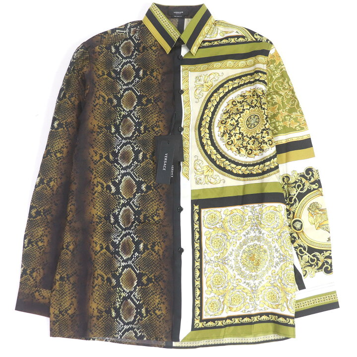 楽天市場】未使用品□VERSACE ヴェルサーチ 2020年製 A84050 シルク100  