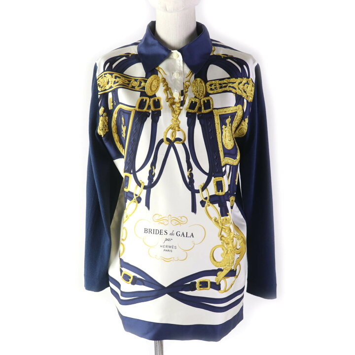 楽天市場】美品☆HERMES エルメス BRIDES de GALA ツイルレーヌ シルク 