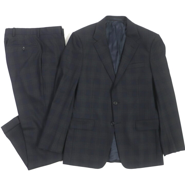 楽天市場】極美品▽PRADA プラダ ウール チェック柄 シングル 