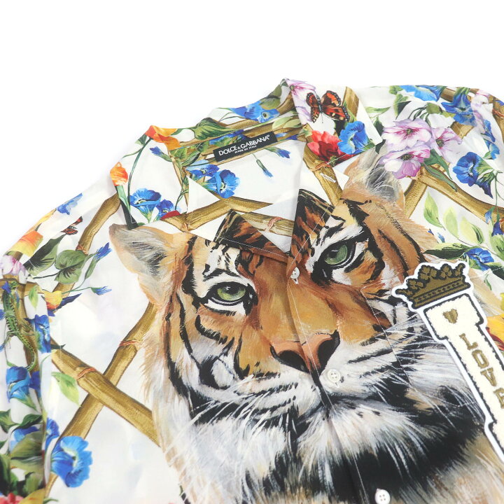 楽天市場】極美品□DOLCE&GABBANA ドルチェ＆ガッバーナ Q5EW5Z シルク  