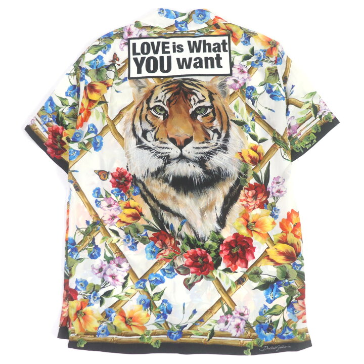 楽天市場】極美品□DOLCE&GABBANA ドルチェ＆ガッバーナ Q5EW5Z シルク  
