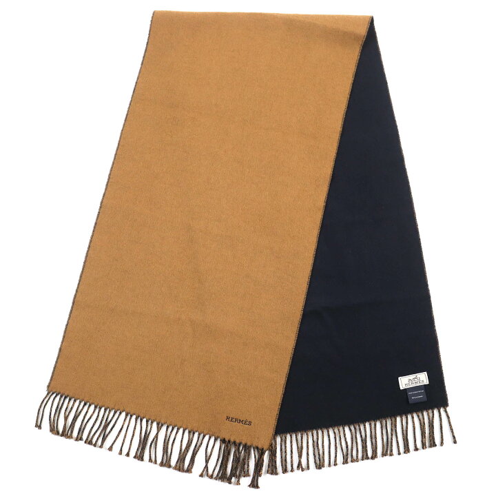 楽天市場】美品△HERMES エルメス レクトヴェルソ カシミヤ100％ ロゴ  