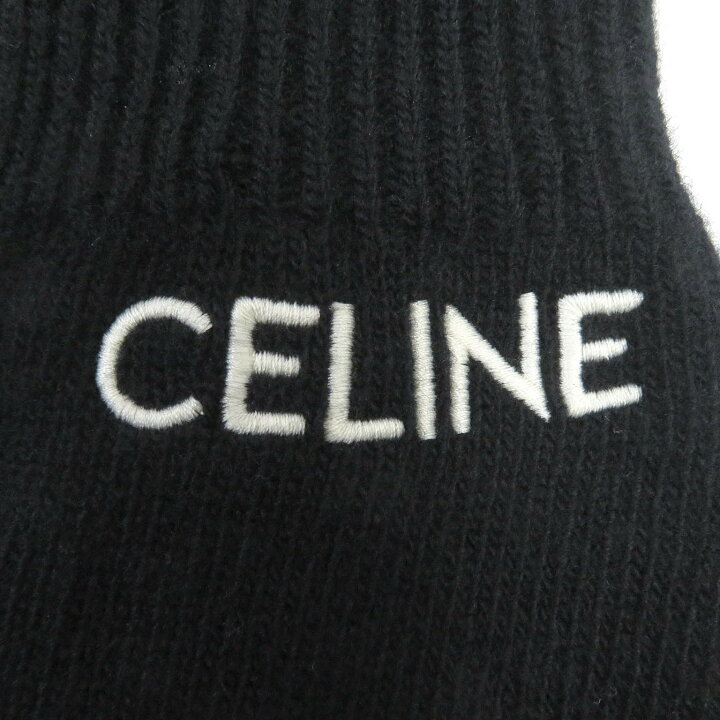 楽天市場】美品□CELINE セリーヌ 2AC55588S ウール100％ ロゴエン 
