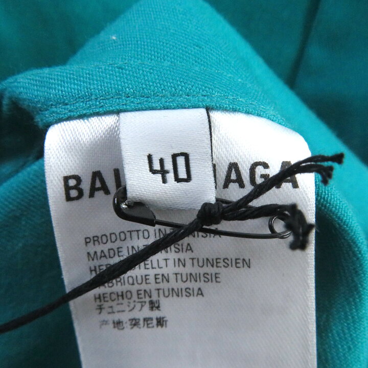 楽天市場】極美品□BALENCIAGA バレンシアガ 595219 コットン BBロゴ 