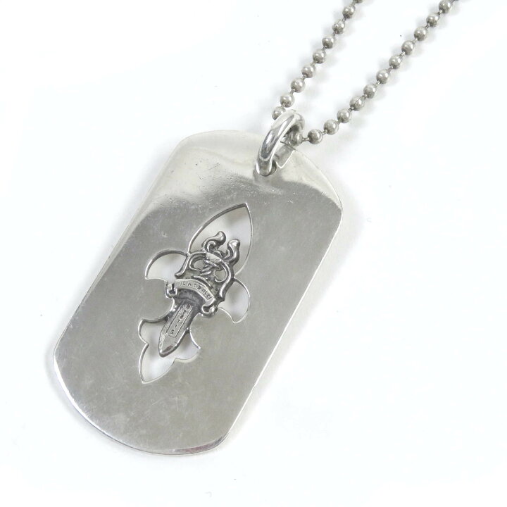 楽天市場】美品□CHROME HEARTS クロムハーツ SV925 カットアウト 