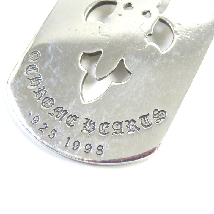 楽天市場】美品□CHROME HEARTS クロムハーツ SV925 カットアウト 