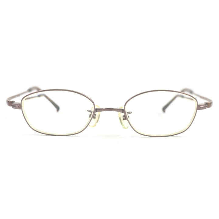 楽天市場】美品□999.9 フォーナインズ S-502T チタニウム メガネ 眼鏡 