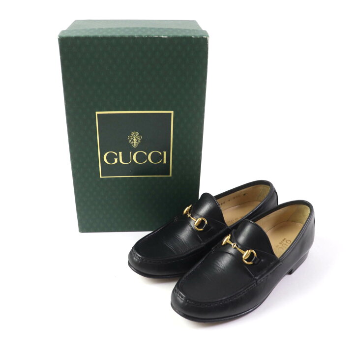 楽天市場】美品☆GUCCI グッチ 100 0255 ホースビット レザー 