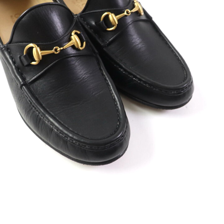 楽天市場】美品☆GUCCI グッチ 100 0255 ホースビット レザー 