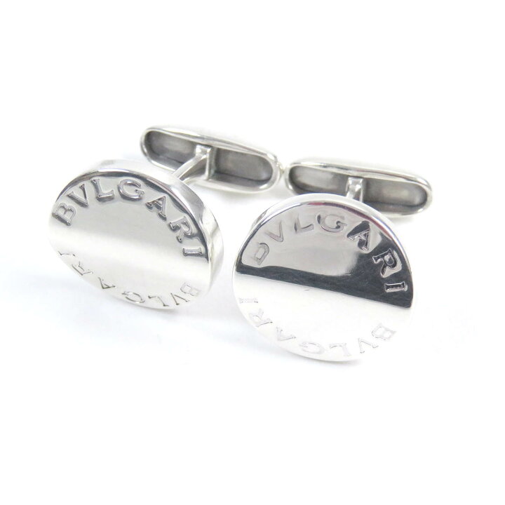 楽天市場】良品□BVLGARI ブルガリ SV925 ロゴ刻印 ラウンド 