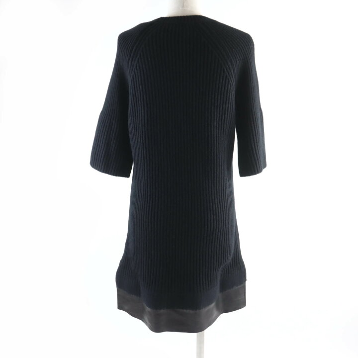 楽天市場】美品☆MONCLER モンクレール ウール カシミヤ混 レザー使い  