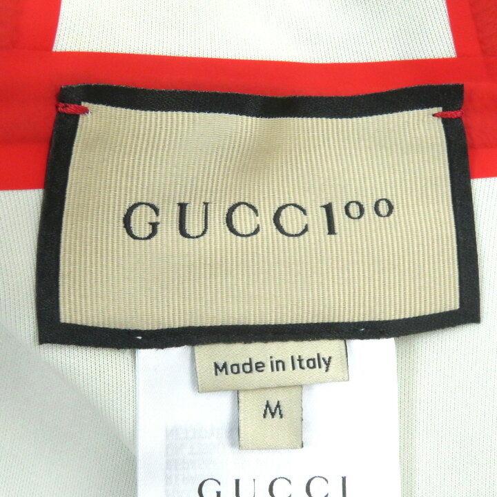 楽天市場】良品△GUCCI グッチ 676466 100周年 ネオプレン GG柄 ZIP UP  