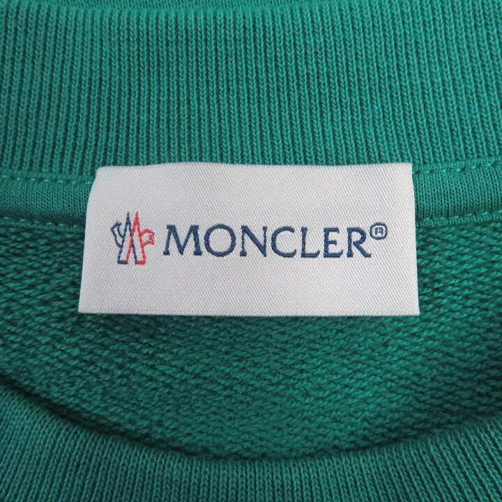 楽天市場】美品□MONCLER モンクレール 2022年製 コットン ロゴ立体 
