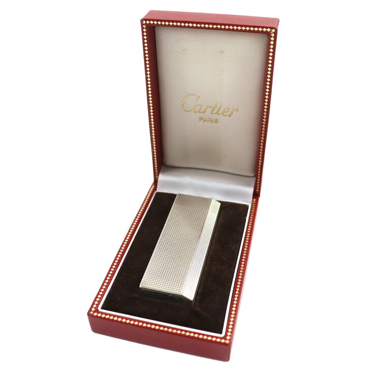 楽天市場】美品△Cartier カルティエ ダイヤ柄 五角形 ガスライター  