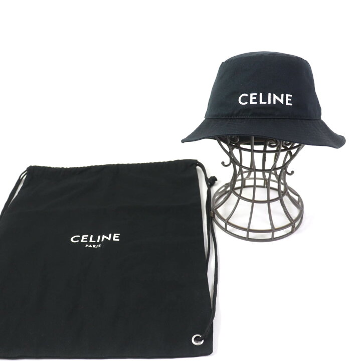 楽天市場】美品☆CELINE セリーヌ コットン100％ ロゴ刺繍入り