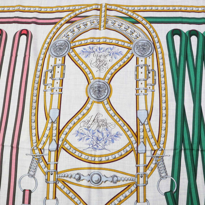 楽天市場】未使用品◎HERMES エルメス 22年製 カレ140 Grand Tralala  