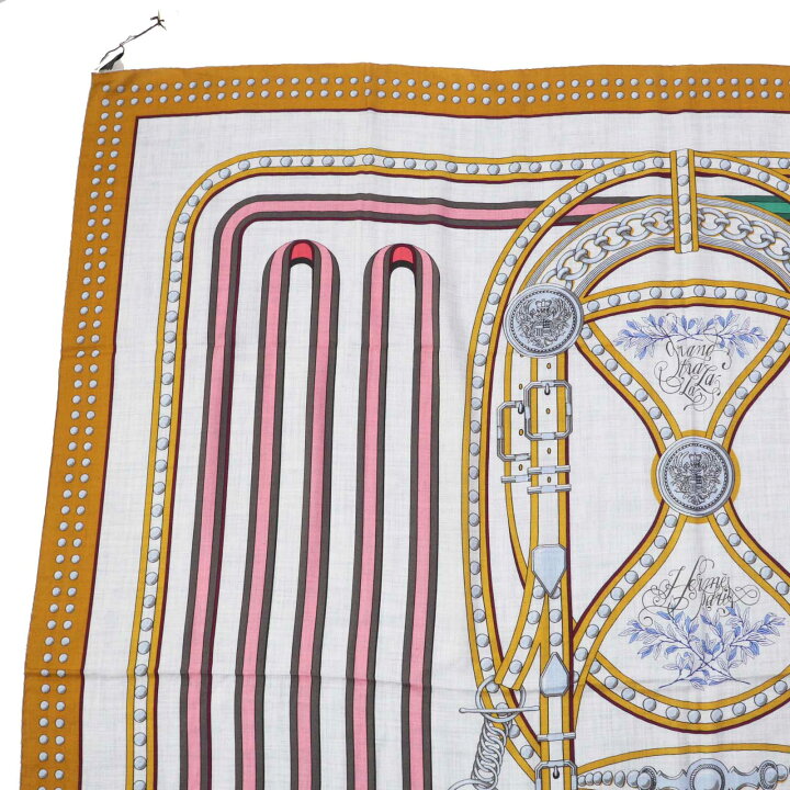 楽天市場】未使用品◎HERMES エルメス 22年製 カレ140 Grand Tralala  