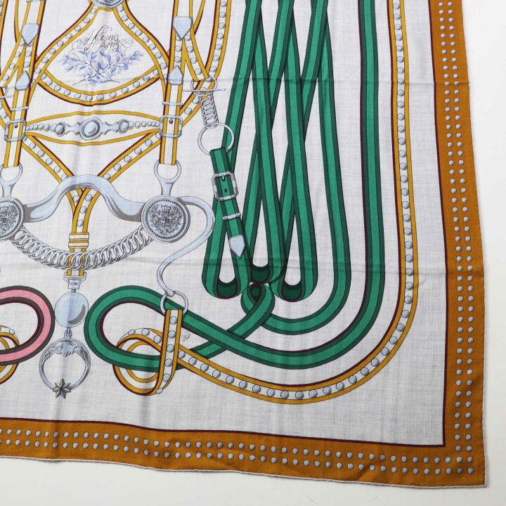 楽天市場】未使用品◎HERMES エルメス 22年製 カレ140 Grand Tralala  