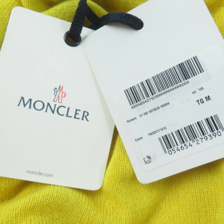 楽天市場】極美品☆MONCLER モンクレール MAGLIA カシミヤ100％ 半袖  