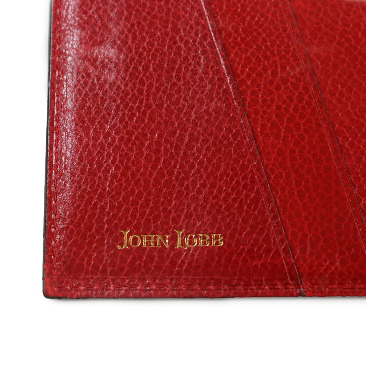 楽天市場】良品○John Lobb ジョンロブ ロゴ入り レザーコンパクト 