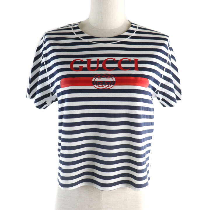 楽天市場】美品☆GUCCI グッチ 24年製 789314 コットン100％ ロゴ 