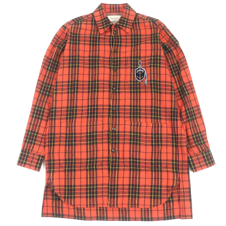 楽天市場】極美品□GUCCI グッチ 19SS 538963 ウール アンカーワッペン 