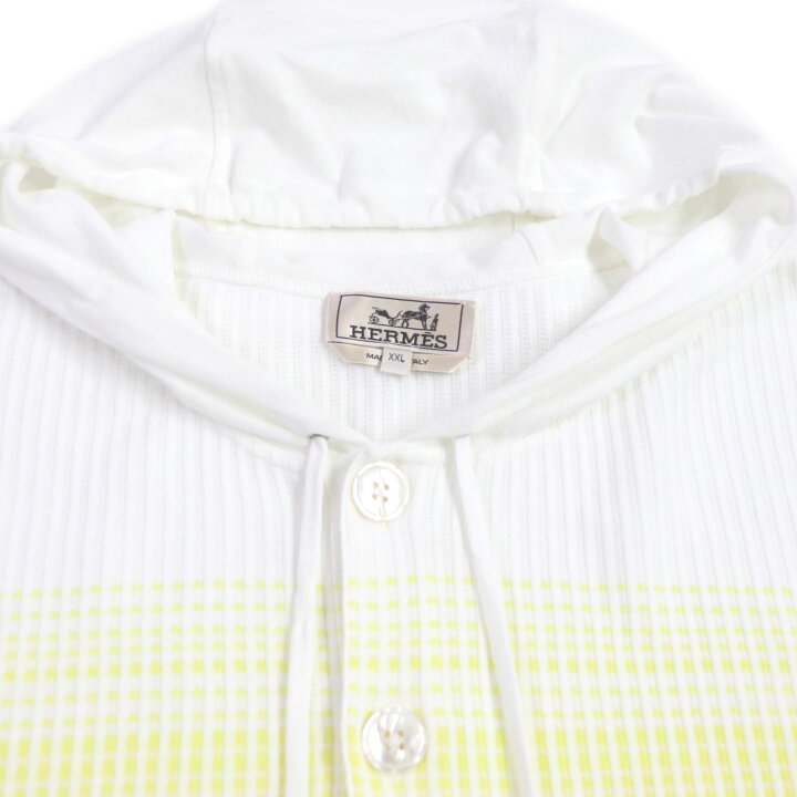 楽天市場】極美品▽HERMES エルメス 23SS コットン100% ボーダー柄  