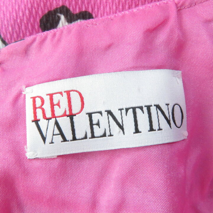 楽天市場】極美品☆RED VALENTINO レッドヴァレンティノ 花柄デザイン 