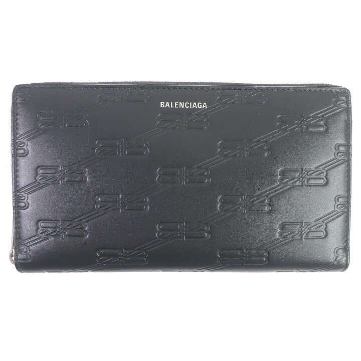 楽天市場】美品□BALENCIAGA バレンシアガ 717787 BBロゴ 型押し  