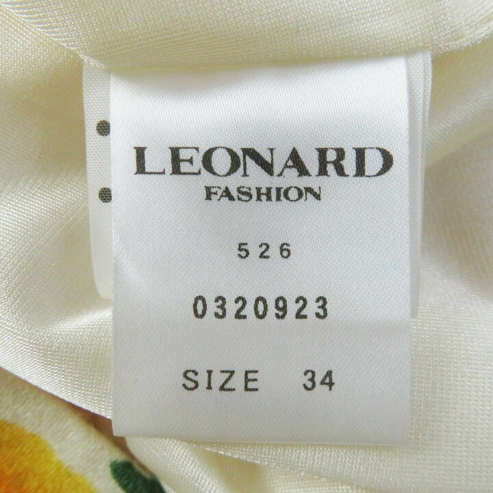 楽天市場】未使用品◎LEONARD FASHION レオナール ファッション  