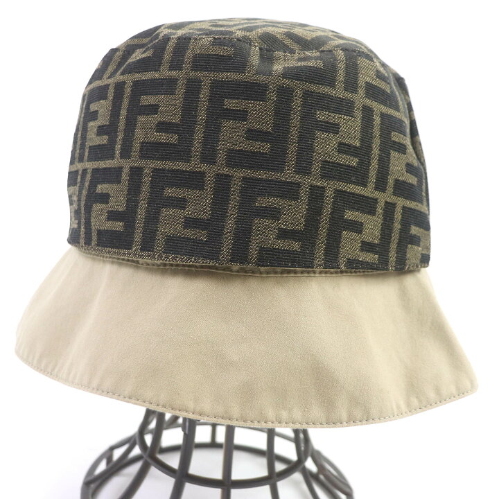 楽天市場】美品□FENDI フェンディ FXQ790 コットン ロゴエンブロイ 